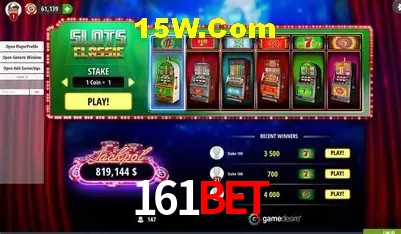 Provedores de Jogos 161Bet